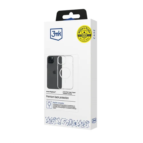 3mk Armor MagCase iPhone 15 Plus permatomas dėklas image 3