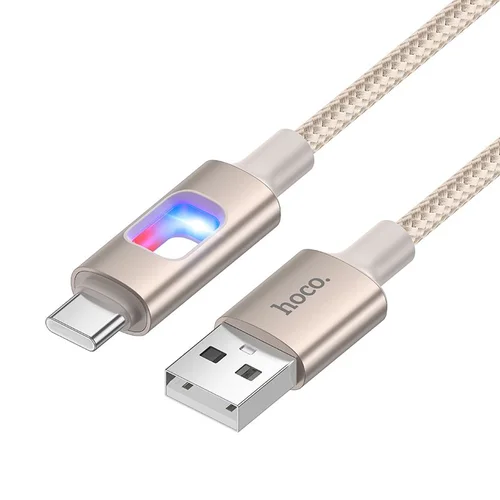 Hoco U144 USB-A–USB-C 1,2 m baltas kabelis image 1