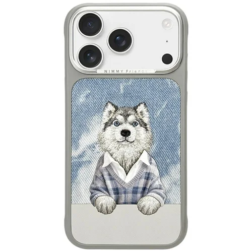Nimmy Gentle Pets MagSafe dėklas iPhone 17 Pro, pilkas image 1