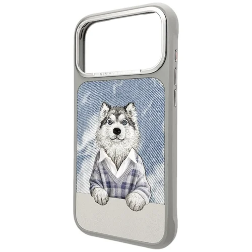 Nimmy Gentle Pets MagSafe dėklas iPhone 17 Pro, pilkas image 2