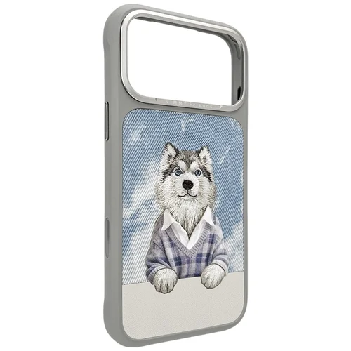 Nimmy Gentle Pets MagSafe dėklas iPhone 17 Pro, pilkas image 3
