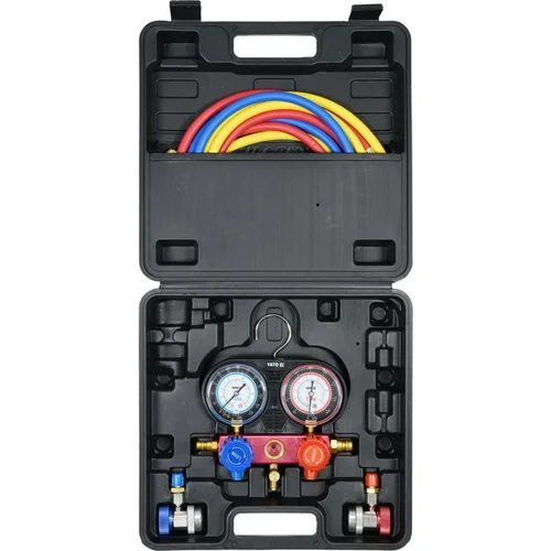 YATO YT-72990 R134a manometrų rinkinys image 1