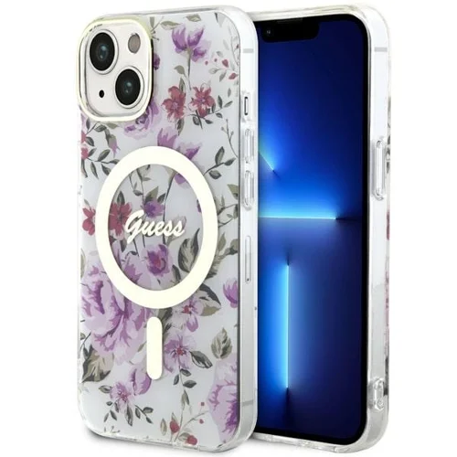 Guess GUHMP14MHCFWST Gėlė MagSafe dėklas iPhone 14 Plus 6,7 col. image 1