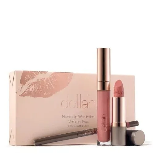 DELILAH NUDE LIP WARDROBE VOL2 lūpų rinkinys, 3 vnt. image 1