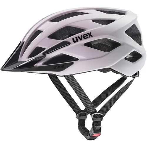 UVEX I-vo 2 dviratininko šalmas 56–60 cm, pilka/rožinė image 1