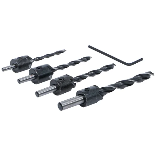 BGS technic 50790 grąžtų-frezų rinkinys 4 vnt. image 2