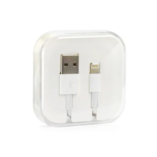 USB-A į Lightning HD4 BOX 1 m baltas image 1