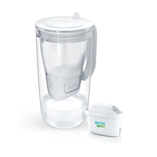 Brita Glass+1 Maxtra Pro PP filtrų ąsotis, pilkas image 1