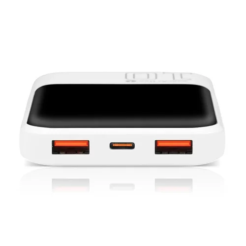 Išorinė baterija 10 000 mAh, 22,5 W, balta image 3