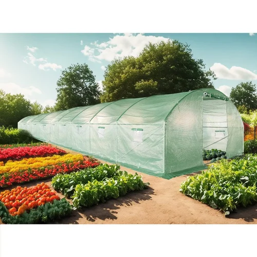 Šiltnamis 4 × 10 m, žalias, 40 m² image 3