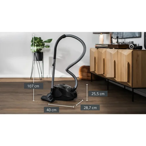 Dulkių siurblys SIEMENS Synchropower VS06A212 600 W Juodas image 2