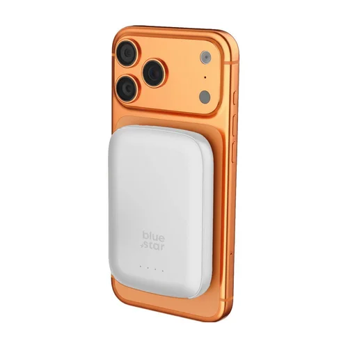 Blue Star Slim DG-P8 MagSafe 5000 mAh baltas image 3