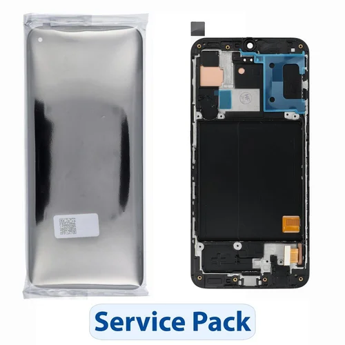 Samsung Galaxy A40 A405F INCELL LCD ekranas su rėmeliu image 1