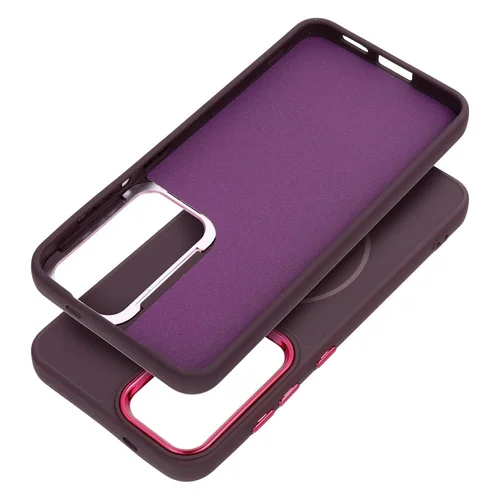Rėmelio MAG dėklas Samsung S25 FE violetinis image 2