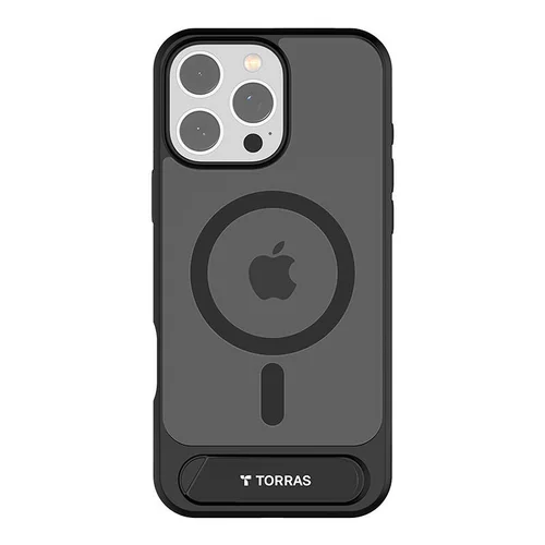 Torras Pstand dėklas iPhone 16 Pro Max, juodas image 2