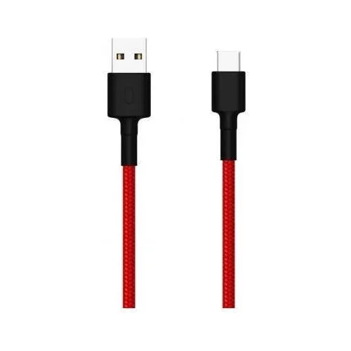 XIAOMI USB TypeC M kabelis 1 m Raudona image 1