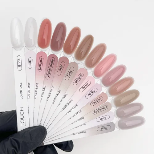 TOUCH NAILS COVER BASE CUPCAKE 30 ml hibridinė bazė image 2