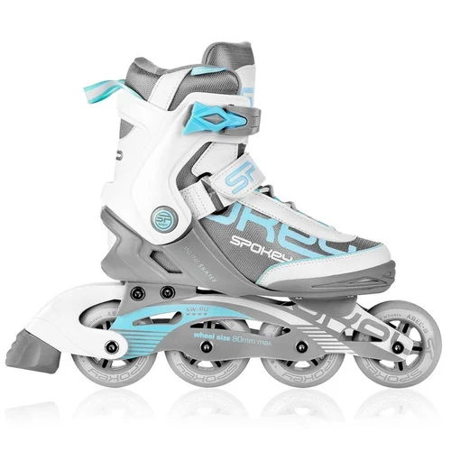 Spokey Prime Pro riedučiai, 41, balti/pilki/šviesiai mėlyni image 2