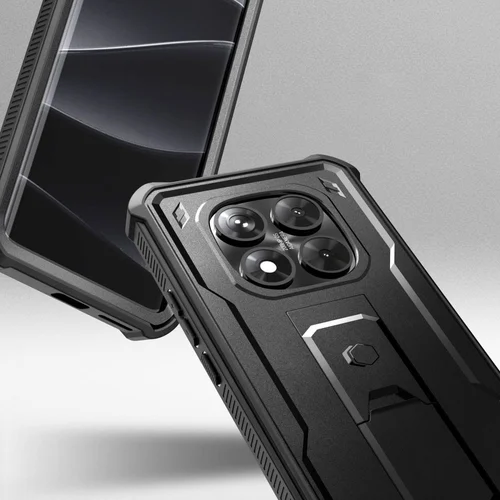 Tech-Protect Kevlar Pro dėklas Xiaomi Redmi Note 14 Pro 5G / Poco X7 5G, juodas image 3