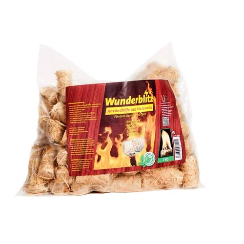 Medžio vatos ugnies įdegtukai, 1 kg image 1