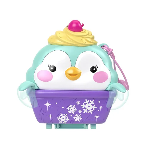 Polly Pocket ZA6050 pingvinų namelis su priedais image 2