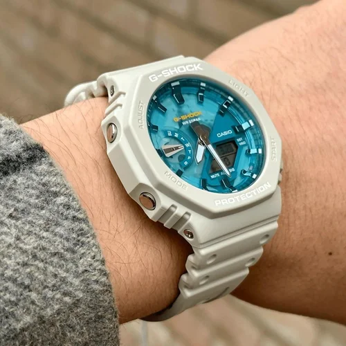 Vyriškas laikrodis CASIO G-SHOCK GA-2100AS-5AER, juodas image 3
