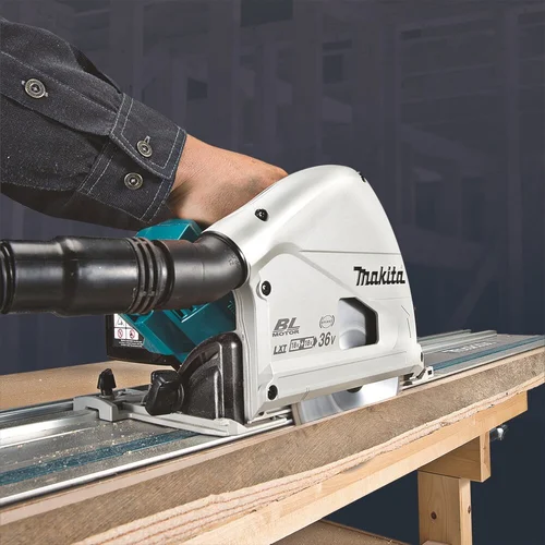 Makita DSP600ZJ Akumuliatorinis diskinis pjūklas 165 mm image 2