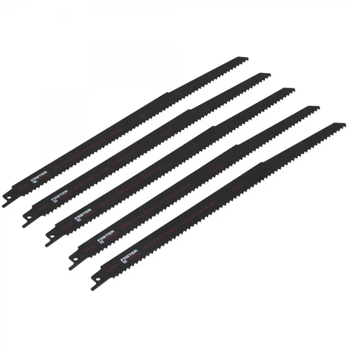 Faster Tools pjūkleliai 300x19x1,2 mm HCS 6 TPI (5 vnt.) image 2