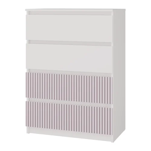 Malwa M4 ARTESO PINK rožinė komoda 70 × 40 × 97 cm image 3