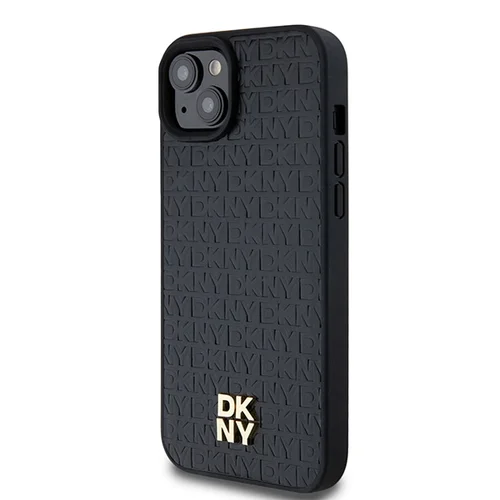 DKNY odinis MagSafe dėklas iPhone 15/14/13, juodas image 2
