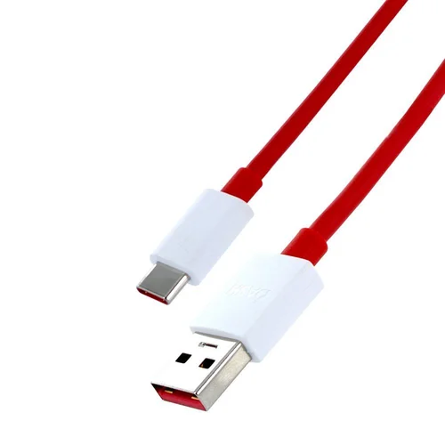 OnePlus D301 USB-A į USB-C kabelis, 1 m, raudonas, 4 A image 2
