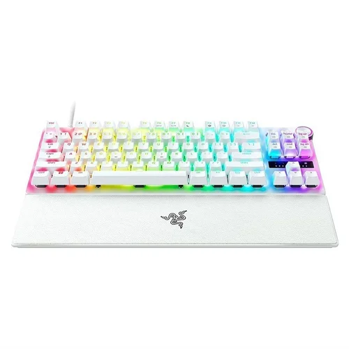 RAZER Huntsman V3 Pro US laidinė klaviatūra Balta image 1