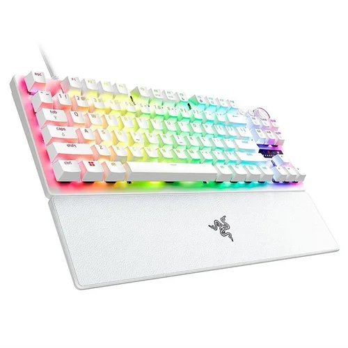 RAZER Huntsman V3 Pro US laidinė klaviatūra Balta image 2