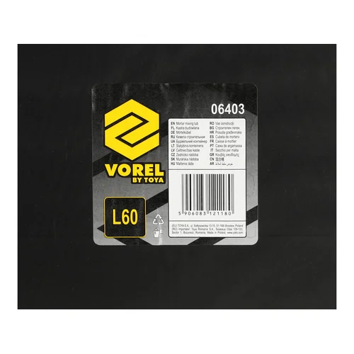 VOREL 06403 statybinė vonelė 60 l image 3