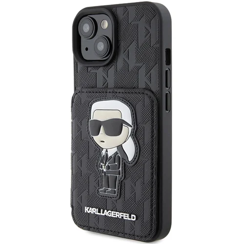 Karl Lagerfeld Saffiano Monogram Ikonik dėklas iPhone 15 image 2