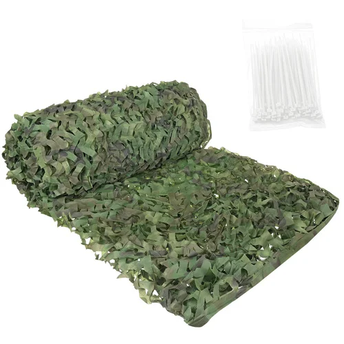 Gardlov Woodland maskavimo tinklas 4 × 6 m, 100 juostų image 1