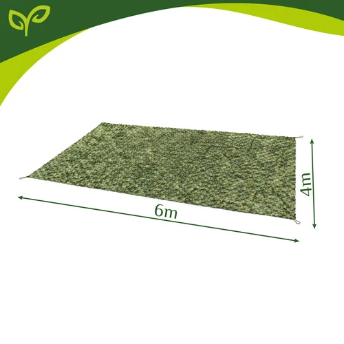 Gardlov Woodland maskavimo tinklas 4 × 6 m, 100 juostų image 2
