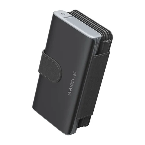 ROMOSS Saulės išorinė baterija 30000 mAh 65 W, juoda image 2