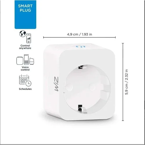 WiZ Lizdas Išmanusis Kištukinis WIFI image 3