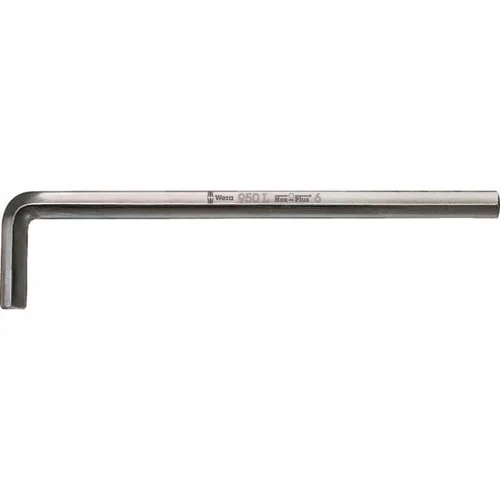 WERA 950 L Hex-Plus 2,5 mm šešiakampis raktas image 1