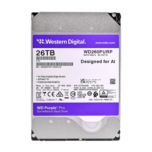 Western Digital Purple Pro WD240PURP 26 TB 3,5 col. image 1