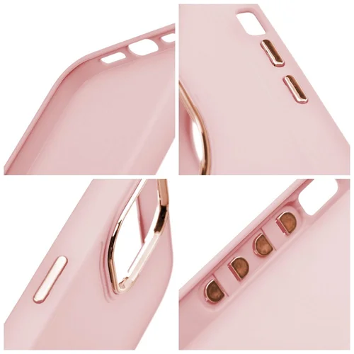 FRAME dėklas Samsung S22 Ultra, pudros rožinės spalvos image 2