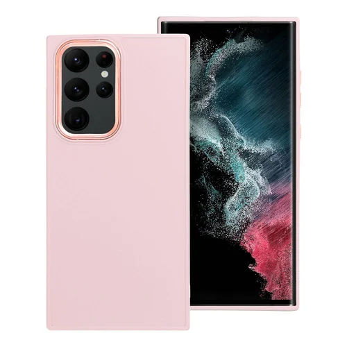 FRAME dėklas Samsung S22 Ultra, pudros rožinės spalvos image 3