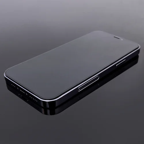 Wozinsky iPhone 16 grūdintas stiklas, juodas rėmelis image 3