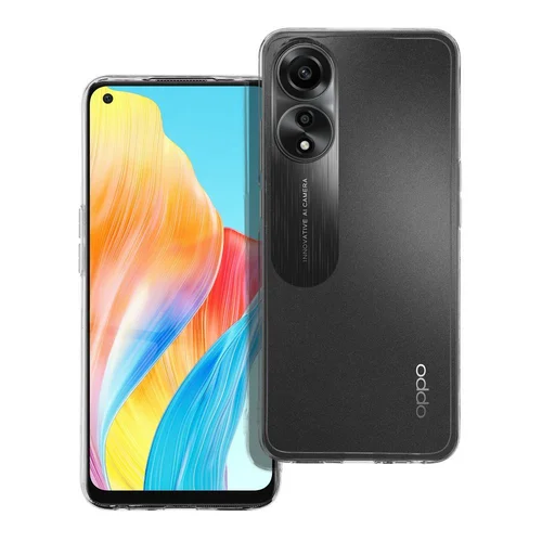PERSPĖJIMAS 2 mm dėklas OPPO A78 5G, skaidrus image 1