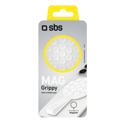 SBS MAG Grippy MagSafe laikiklis, baltas image 2