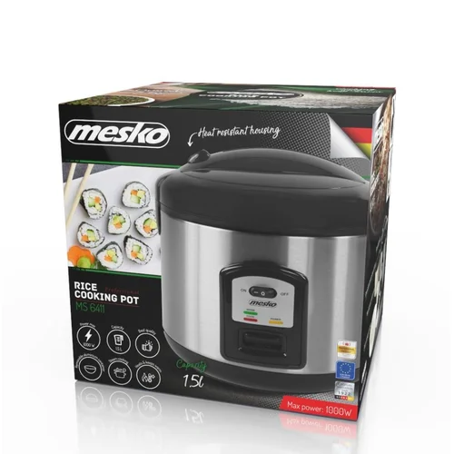 Mesko MS 6411 ryžių viryklė 1,5 l, 1000 W image 3