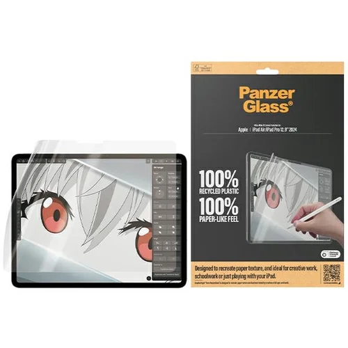 PanzerGlass GraphicPaper antibakterinė plėvelė iPad Air/Pro 12,9 col. 2024 image 1