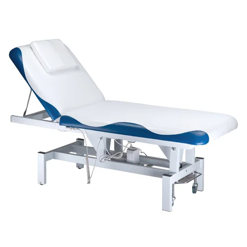 BEAUTY LINE BD-8230 elektrinis masažo stalas, baltai žydros spalvos image 1