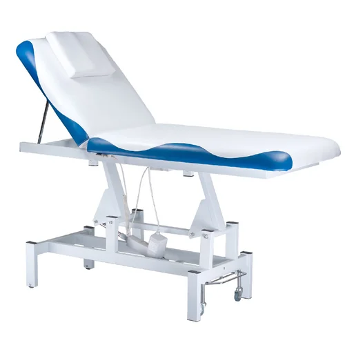 BEAUTY LINE BD-8230 elektrinis masažo stalas, baltai žydros spalvos image 2